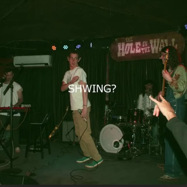 SHWING live at The Hole in the Wall, singer out front